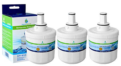 3x AH-S3G kompatibel Wasserfilter für Samsung Kühlschrank DA29-00003G, HAFCU1 / XAA, HAFIN2 / EXP, DA97-06317A