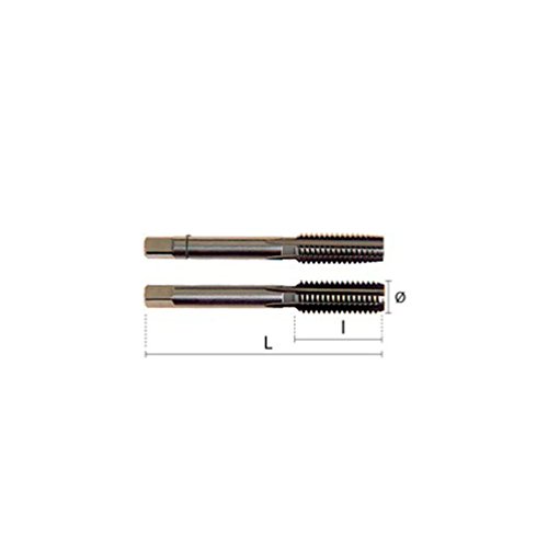 'HEPYC 23080110200 - männlich Gewindeschneiden, øunf1.1/2 - 12 mm, L 150 mm, L 63 mm HSS (A 24,00 DIN2181)