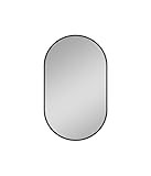 Talos Dekospiegel "Design Spiegel oval weiß, 45x75 cm", (1 St.)