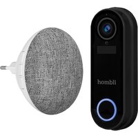 Hombli - Smart Doorbell 2 Promo-Pack (Türklingel 2 + Chime 2) schwarz