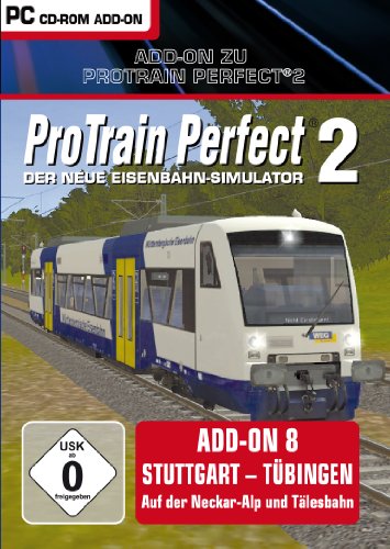 Pro Train Perfect 2 - AddOn 8 Stuttgart - Tübingen - [PC]