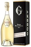 Gosset Grand Blanc de Blancs Brut Champagner mit Geschenkverpackung (1 x 0.75 l)