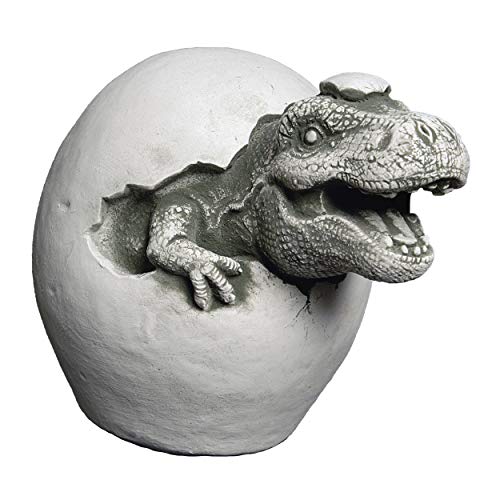 gartendekoparadies.de Lustiger Stein Dinosaurier Motiv I von III Massive Steinfigur Drachen Steinguss frostfest