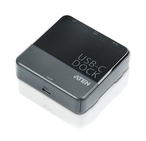 Aten 14016890 UH3231 USB-C Dual-View Mini Dock schwarz