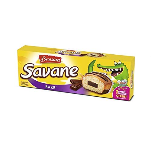 Brossard – Savane Pocket Bar Chococlat 189 g – 4 Stück