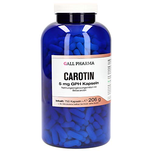 Gall Pharma Carotin 5 mg GPH Kapseln 750 Stück