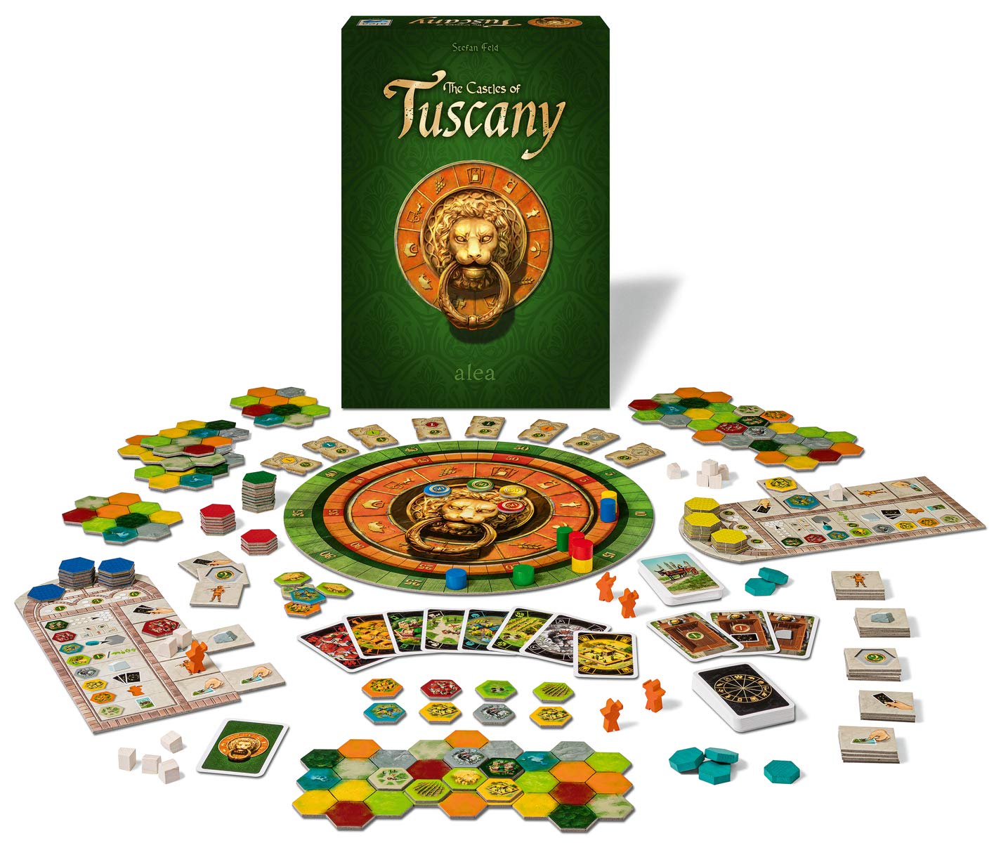 Ravensburger 26916 - The Castles of Tuscany, Strategiespiel für 2-4 Spieler ab 10 Jahren, alea Spiele, Spielereihe