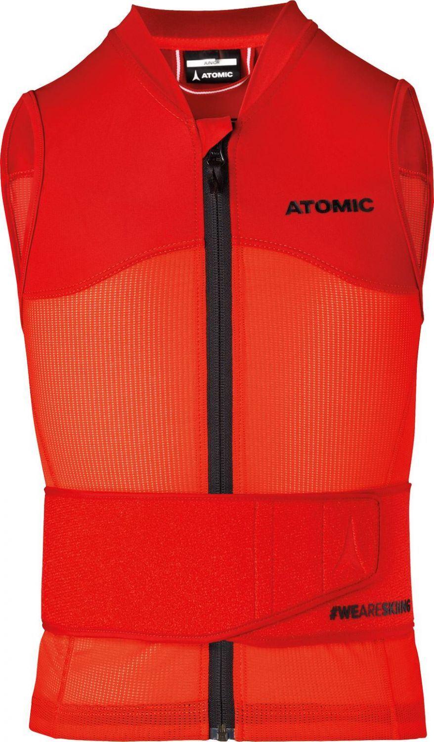 ATOMIC Kinder Live Shield Vest Jr Ski-Protektor-Weste, red, M