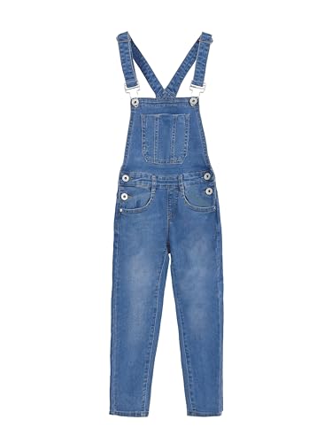 Jeans-Latzhose für Mädchen, Denim-Overall, Arbeitskleidung aus gerissenen Jeans, lässig, für Jungen und Mädchen, Artikelnummer 7040, Artikelnummer: 7041, 4 Jahre