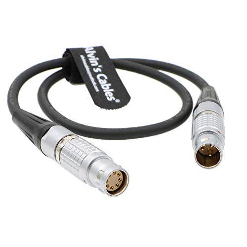 Alvin's Cables 3 Pin Stecker CAM PWR zu Alexa Mini AMIRAI Kamera 8 Pin Buchse Stromkabel für Stabilization Tiffen Ultra 2c Steadicam M1 50CM