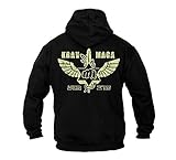 Dirty Ray Kampfsport MMA Krav Maga Herren Kapuzenpullover B49 (M)