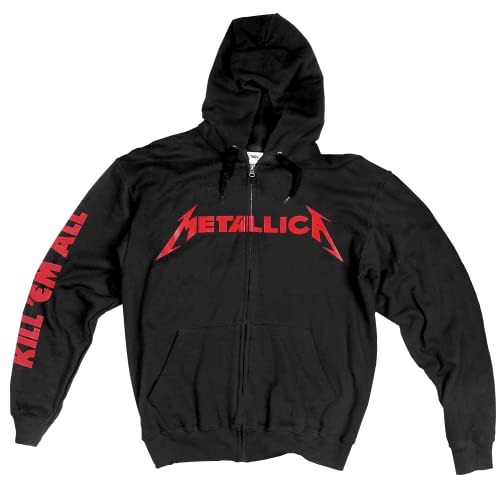 Metallica Kill Em All Kapuzenjacke schwarz L