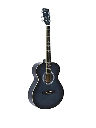 Dimavery 26242005 AW-303 Burst Western Gitarre blau