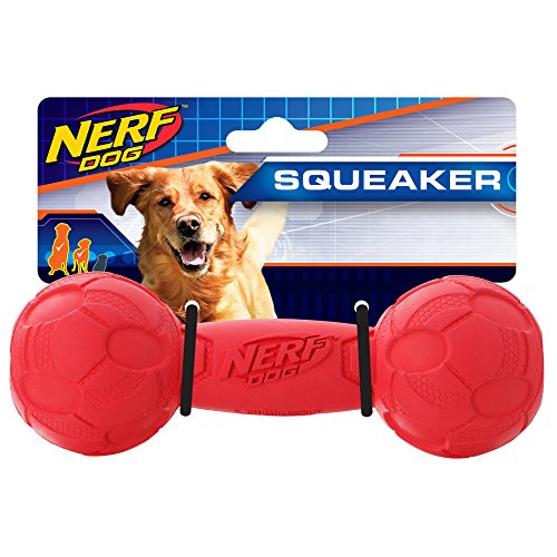 Nerf Dog Hundespielzeug mit Quietschelement, Größe M
