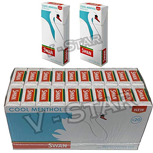 Swan Extra Slim Filtertips Original Cool Menthol Extra Slim