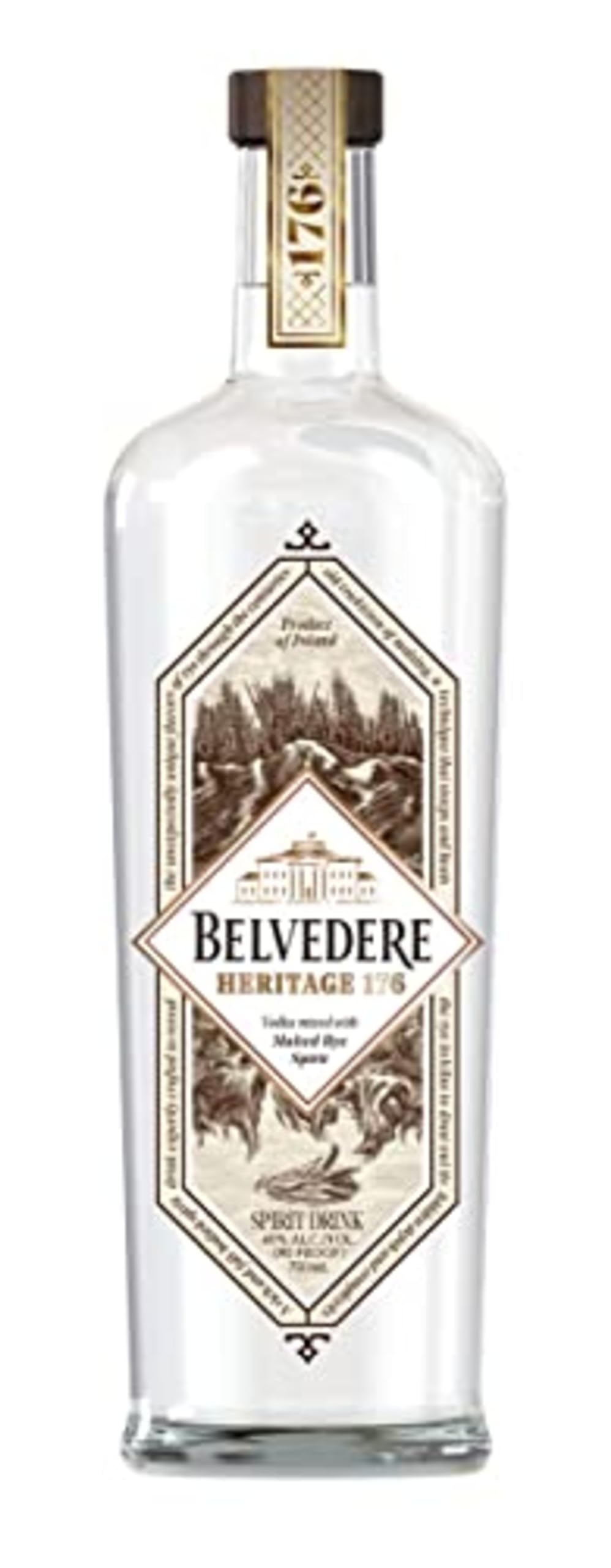 Belvedere Heritage 176 Spirit Drink 40% Vol. 0,7l, 700ml (1er Pack)