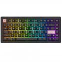 Akko ACR Pro75-S Gaming Tastatur, Crystal Switch, PBT-Tastenkappen - schwarz