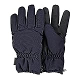 Sterntaler Unisex Kinder Fingerhandschuh Cold Weather Gloves, Marine, 4 EU
