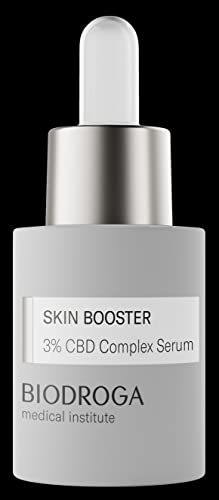 Biodroga Skin Booster 3% CBD Complex Serum 15 ml – Gesichtsserum für Repair und Regeneration