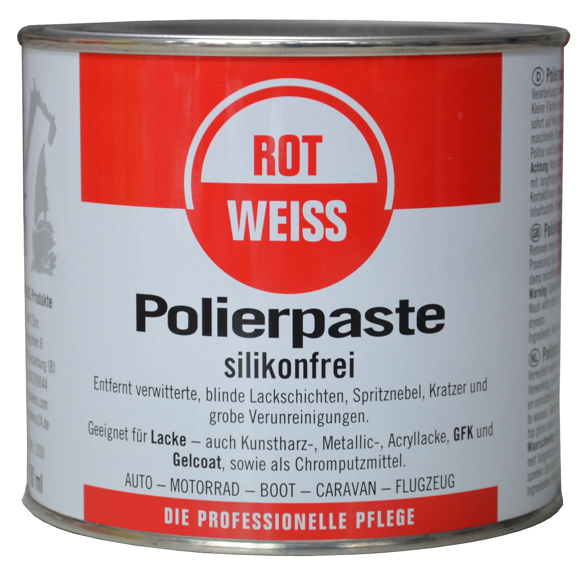 ROTWEISS 1000 Polierpaste 750ml