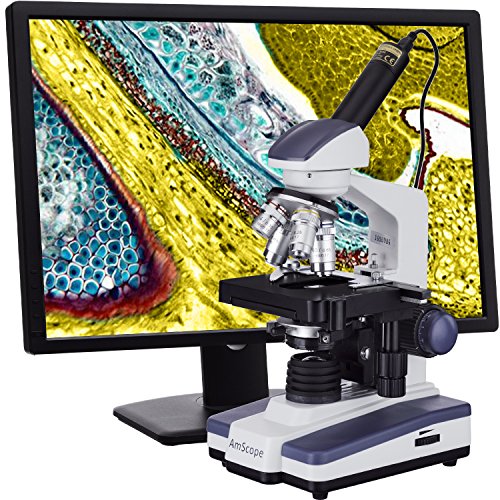 40 x -2500 X LED Digital Monokular Compound Mikroskop mit 3D Stage