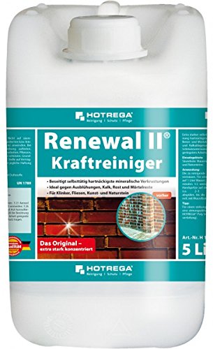 HOTREGA Renewal ll - Kraftreiniger 5 l - Multifunktionelles Konzentrat Hervorragende Tiefenwirkung