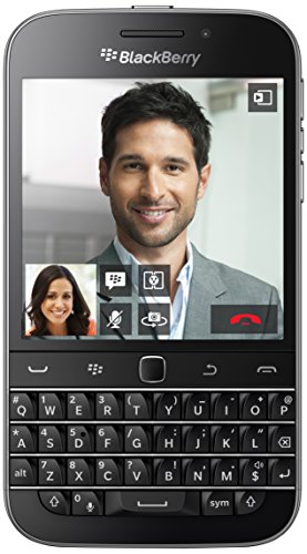 BlackBerry Classic entsperrtes Smartphone, Bildschirm: 8,89 cm (3,5 Zoll), Farbe: Schwarz, Import aus Italien