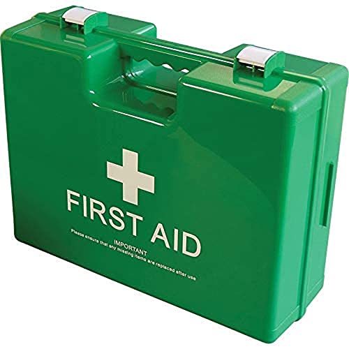 Safety First Aid Medium Deluxe Koffer, leere Erste-Hilfe-Kasten mit Trennwänden und Staubdichtungen