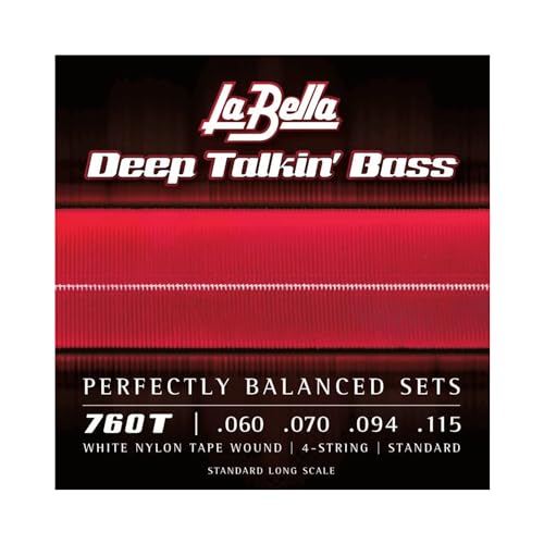 La Bella Bass 760T Weiß Nylon 060/115