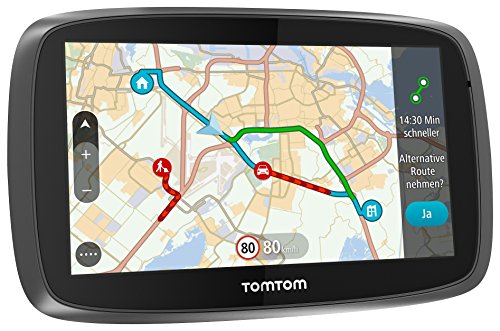 TomTom Go 510 World Navigationssystem (13 cm (5 Zoll) kapazitives Touch Display, Magnethalterung, Sprachsteuerung, mit Traffic/Lifetime Weltkarten)