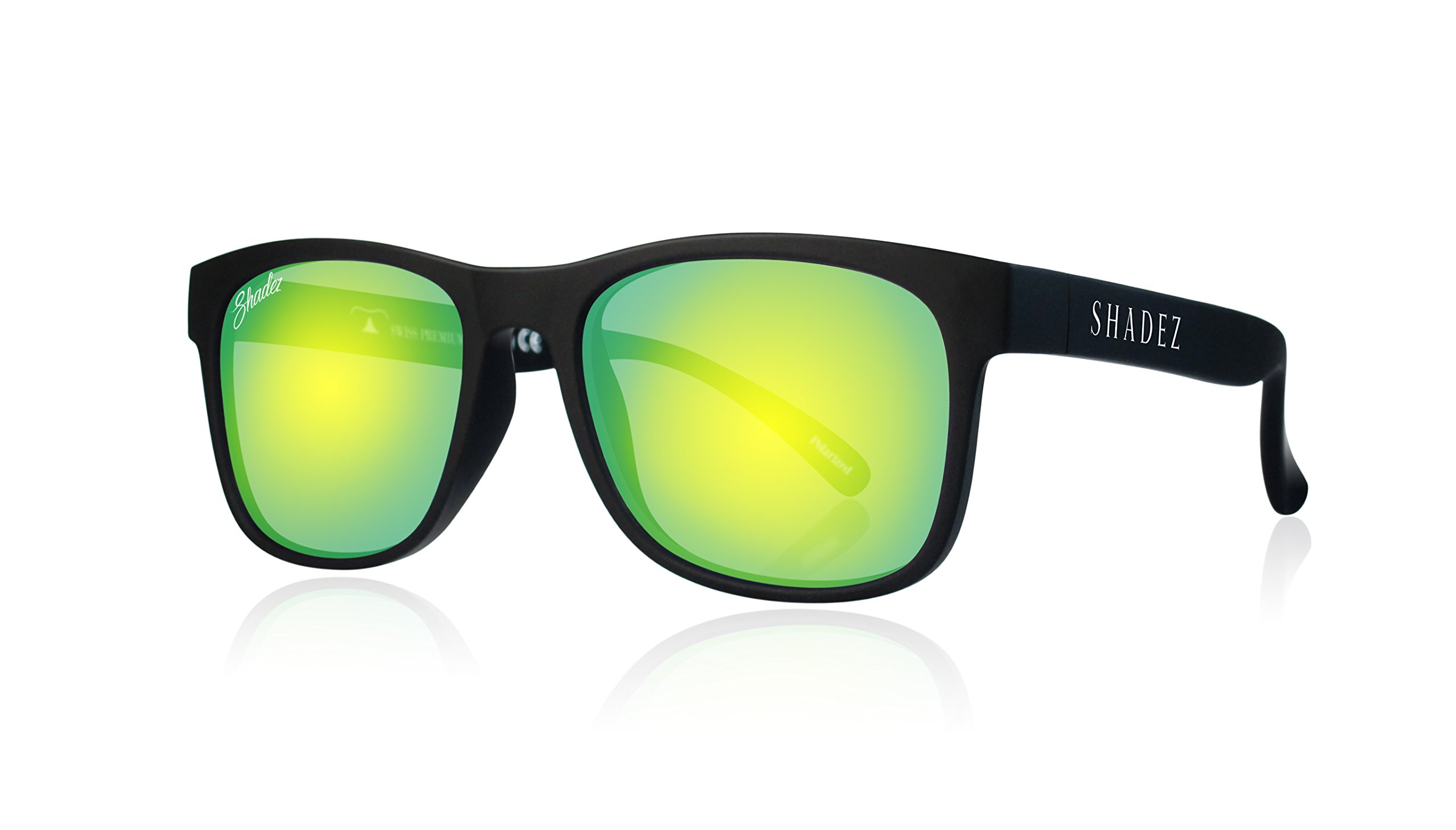 SHADEZ - Polarisierte UV-Sonnenbrille für Kinder - VIP - Schwarz/Gelb