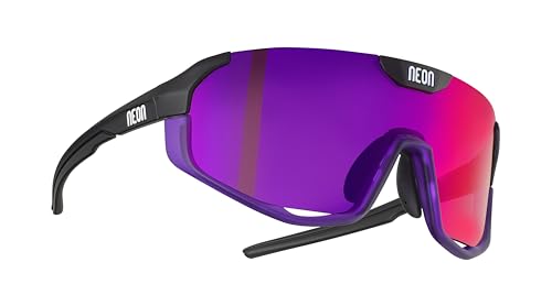 Neon Canyon Sonnenbrille - Black/Violet Matt, HD Vision