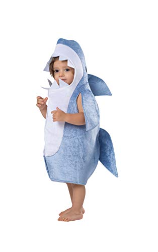 Dress Up America Baby Hai Kostüm – Blaues Hai-Kostüm für Kinder – Tolles Halloween-Kostüm für Kinder