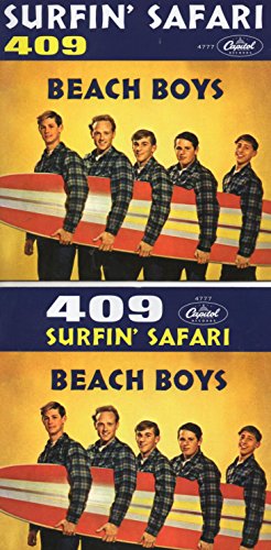 CD SINGLE The BEACH BOYS Surfin' Safari - SINGLE REPLICA 3-TRACK - 1) Surfin' Safari 2) 409 3) 409 (Live) - CARD SLEEVE