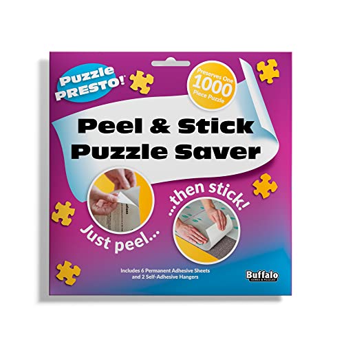 Buffalo Games Puzzle Presto Peel & Stick Puzzle Saver by