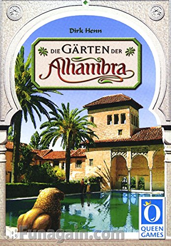 Queen Carroms 6039 - Die Gärten der Alhambra