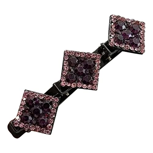 1/2/3 stücke Diamant Haarnadeln Gebrochene Haarnadeln Fransen Clips Seitenclips Haarnadeln for Frauen VZc471 Haarschmuck (Color : E, Size : Taille unique)