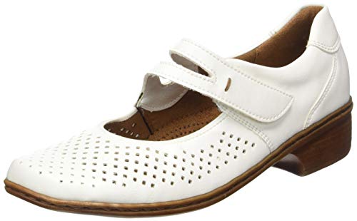 Jenny Damen Rhodos 2252705 Slipper , Weiß (Weiss 75) , 38.5 EU (5.5 UK)