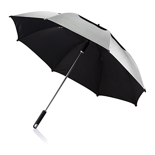 XD Design 27” Hurricane Storm Umbrella, 120 cm, Grey