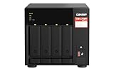 NAS + Switch Bundle QNAP TS-473A + QSW-1105-5T | Upgrade to 2,5GbE Networking, 4-Bay 3,5"/2,5"-inch SATA, AMD Ryzen CPU