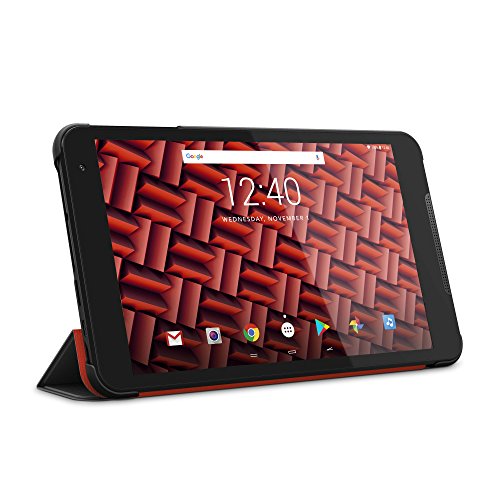 Energy Sistem Tablet Cover 20,3 cm (8 Zoll) Max 3 (Klapphülle und Hartschale, Magnet, Standfunktion) schwarz