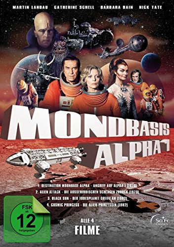 Alive mondbasis alpha 1 - spielfilm box (dvd) min: 402ddvb 4 filme, 4dvds - 6416382 - (dvd video / science fiction)
