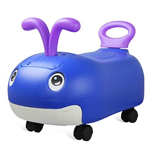 Kindermusikroller Kinderspielzeugauto Yo Auto kann 1-3 Jahre alten Roller sitzen Xuan - worth having (Color : Blue)