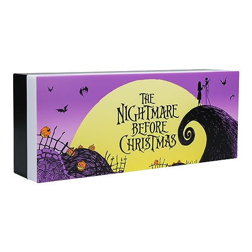 Paladone Products Nightmare Before Christmas Logo-Lampe, 30 cm