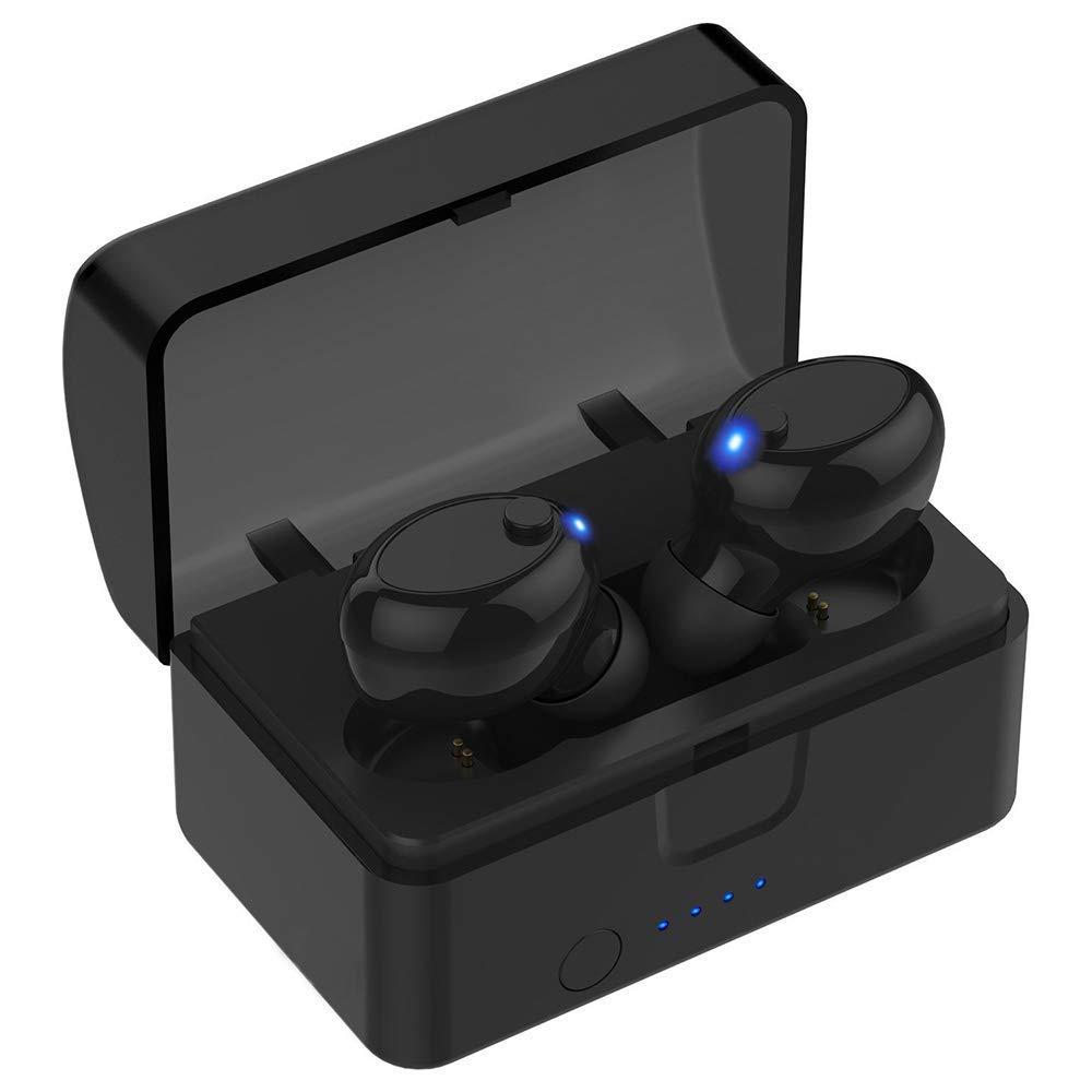 [Bluetooth 5.0] HiFi TWS True Wireless Kopfhörer Kopfhörer Sport Bass Stereo mit Ladebox
