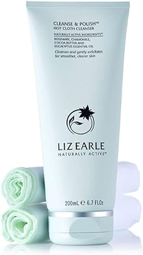 Liz Earle Cleanse and Polish 200ml Tube (with Two Cloths)