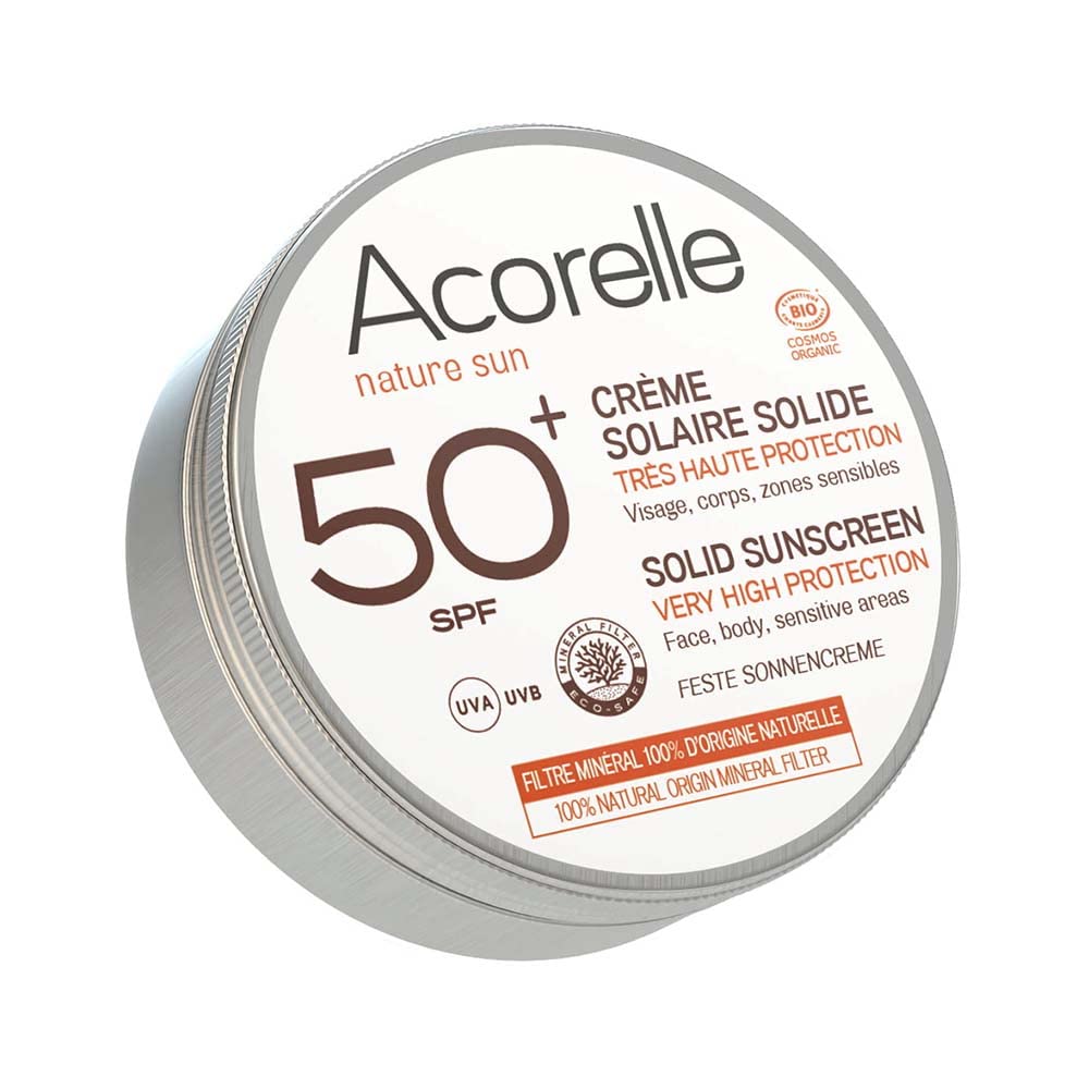 Acorelle Sonnenschutzcreme Solid SPF50+ 30g Creme