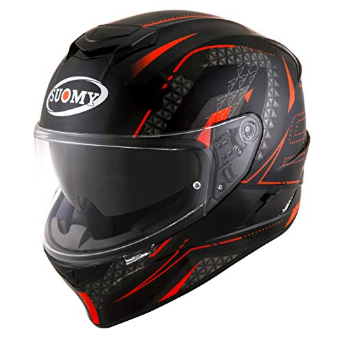 Suomy KSST0009.6 Stellar Shade Black/Red-XL Helm