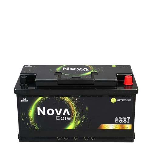 WATTSTUNDE NOVA Base 150Ah Lithium Batterie LiFePO4 (Core, 150 Ah)