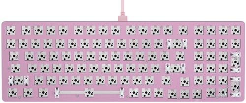 Glorious GMMK 2 Full-Size Tastatur - Barebone, ANSI-Layout, pink